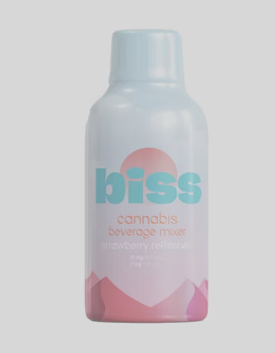 Photograph of product: Biss - Strawberry Beverage Mixer 25mg 2oz
