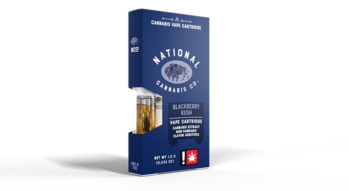 Photograph of product: National Oui'd Co. |  Botanical Flavored Cartridge | Blackberry Kush