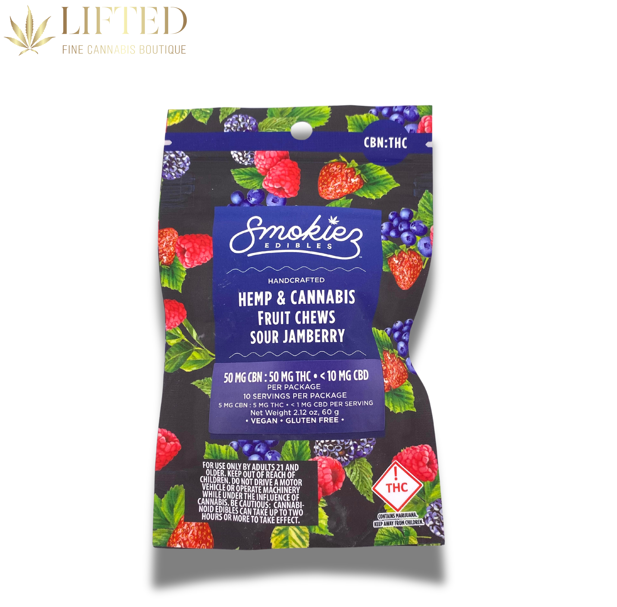 Photograph of product: SMOKIEZ SOUR JAMBERRY