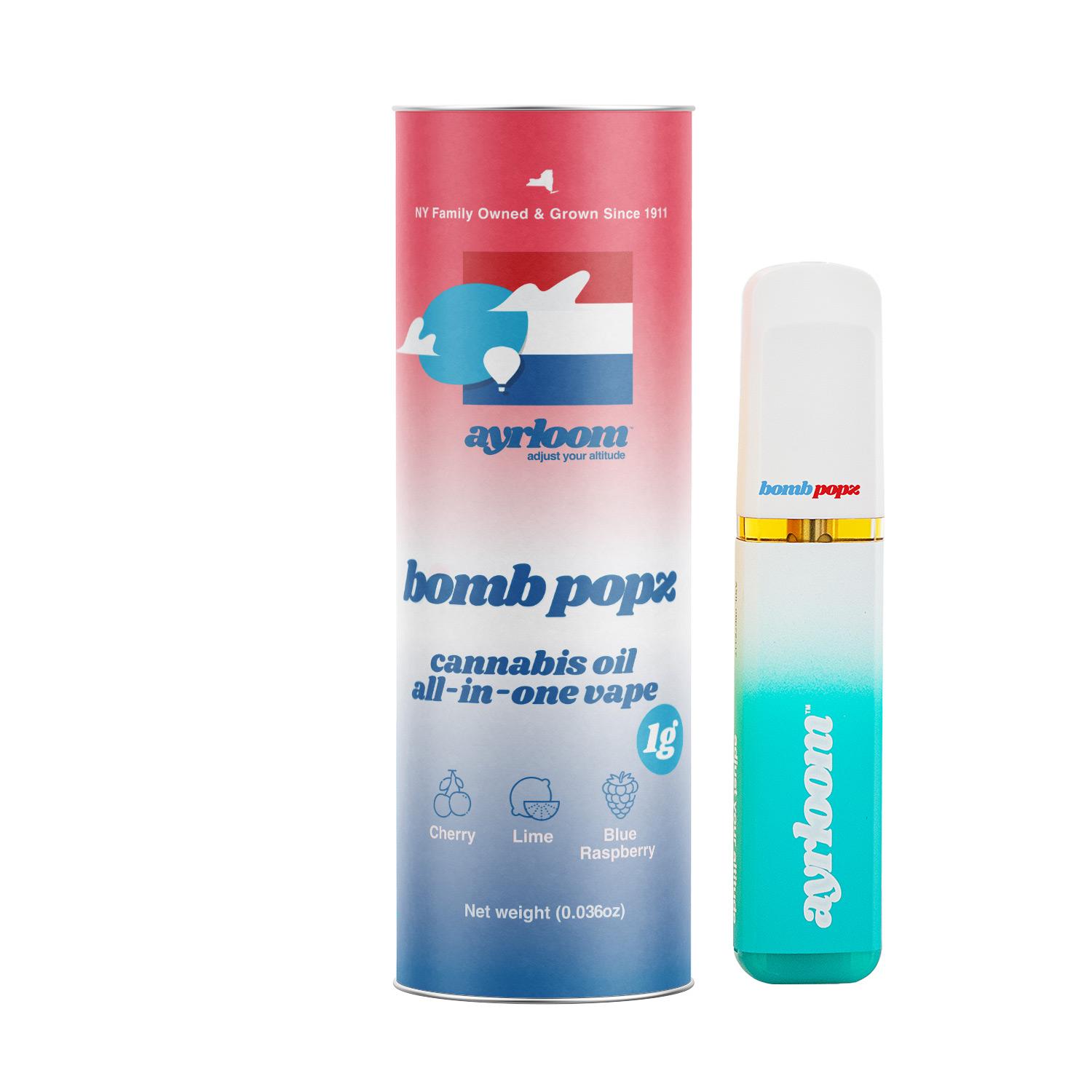 Photograph of product: Aryloom AIO Bomb Popz Oui'd-H 1g