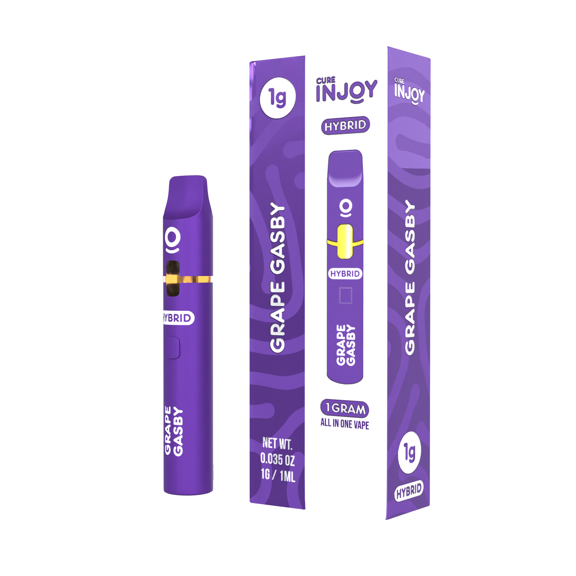 Photograph of product: Cure Injoy Disposable Grape Gasby