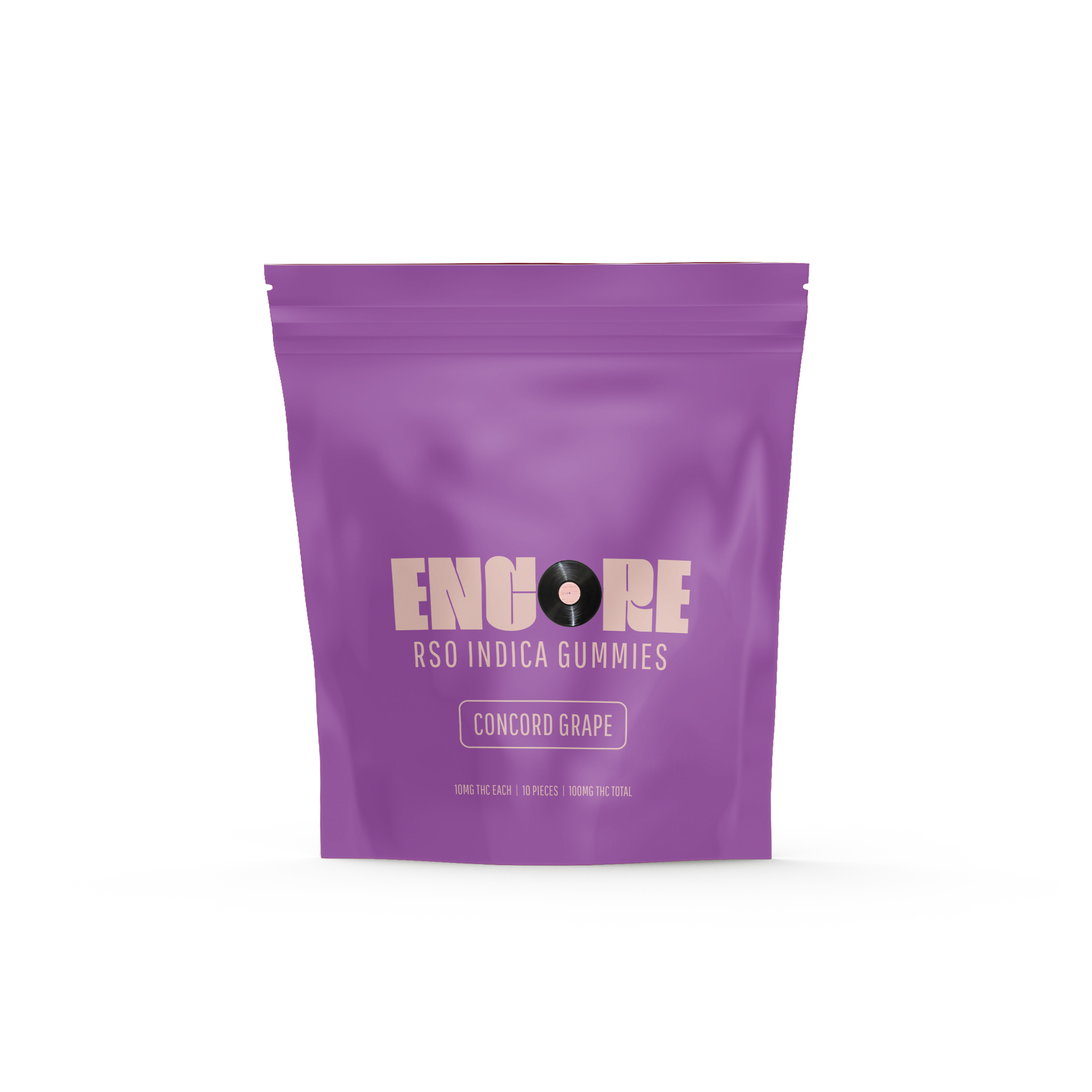 Photograph of product: Encore | Concord Grape | RSO 10pk (10mg Each)