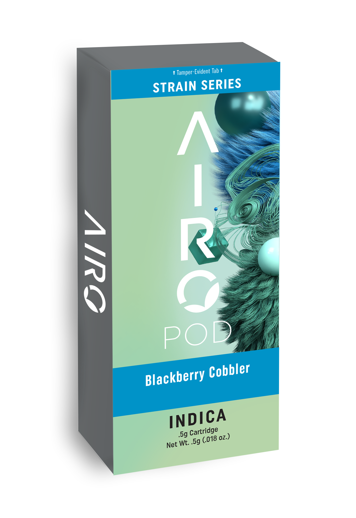 Photograph of product: Blackberry Cobbler AiroPod 0.5g - Strain Series