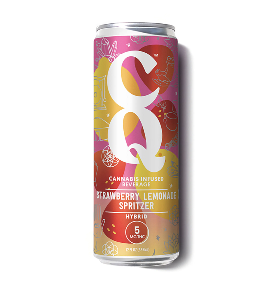 Photograph of product: Seltzer - Strawberry Lemonade Infused Spritzer