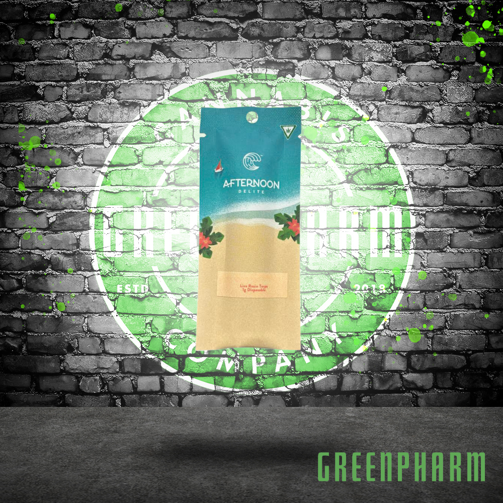 Photograph of product: Afternoon Delite Live Resin Disposable | Grape Ape