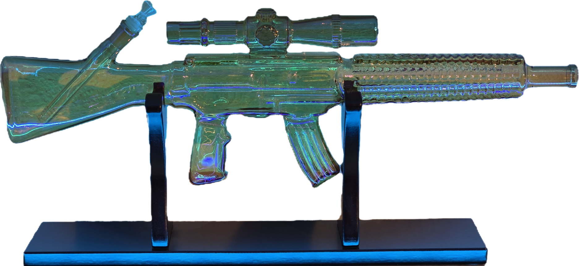 Photograph of product: Crush | AK47 Electro platted | Waterpipe