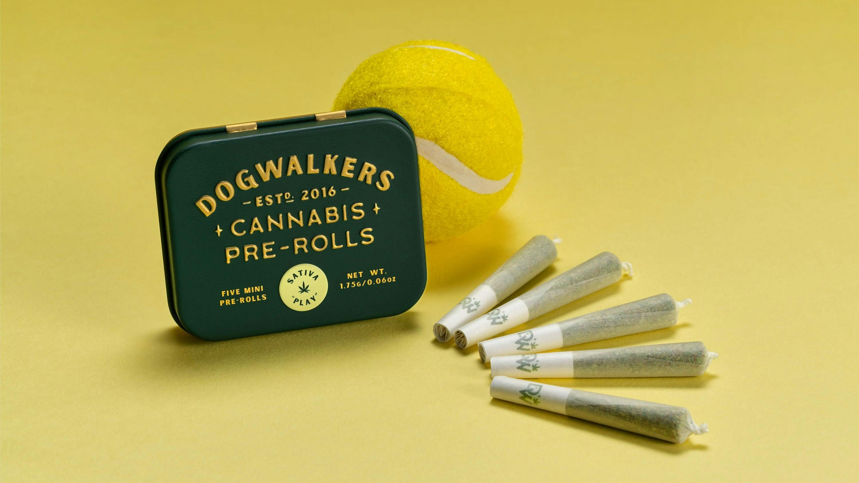 Photograph of product: 5PK TANGERINE HAZE 0.35G PREROLLS
