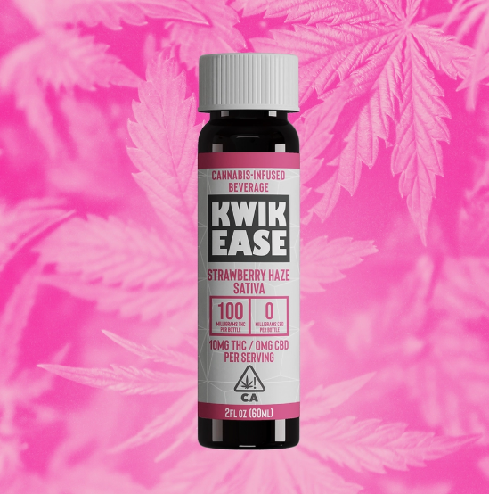 Photograph of Product: Kwik | Ease  | Strawberry Haze Sativa | 2oz | 100mg