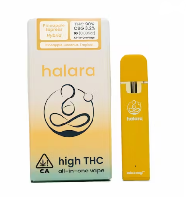 Photograph of product: Halara Pineapple Express THC All In One