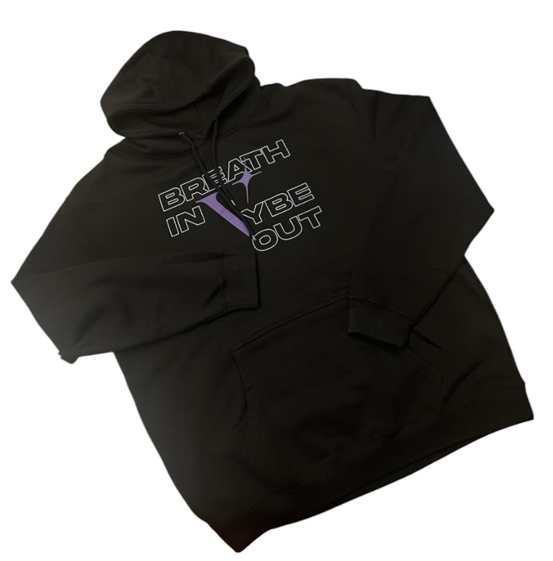 Photograph of product: Vybe Out Hoodie | Black