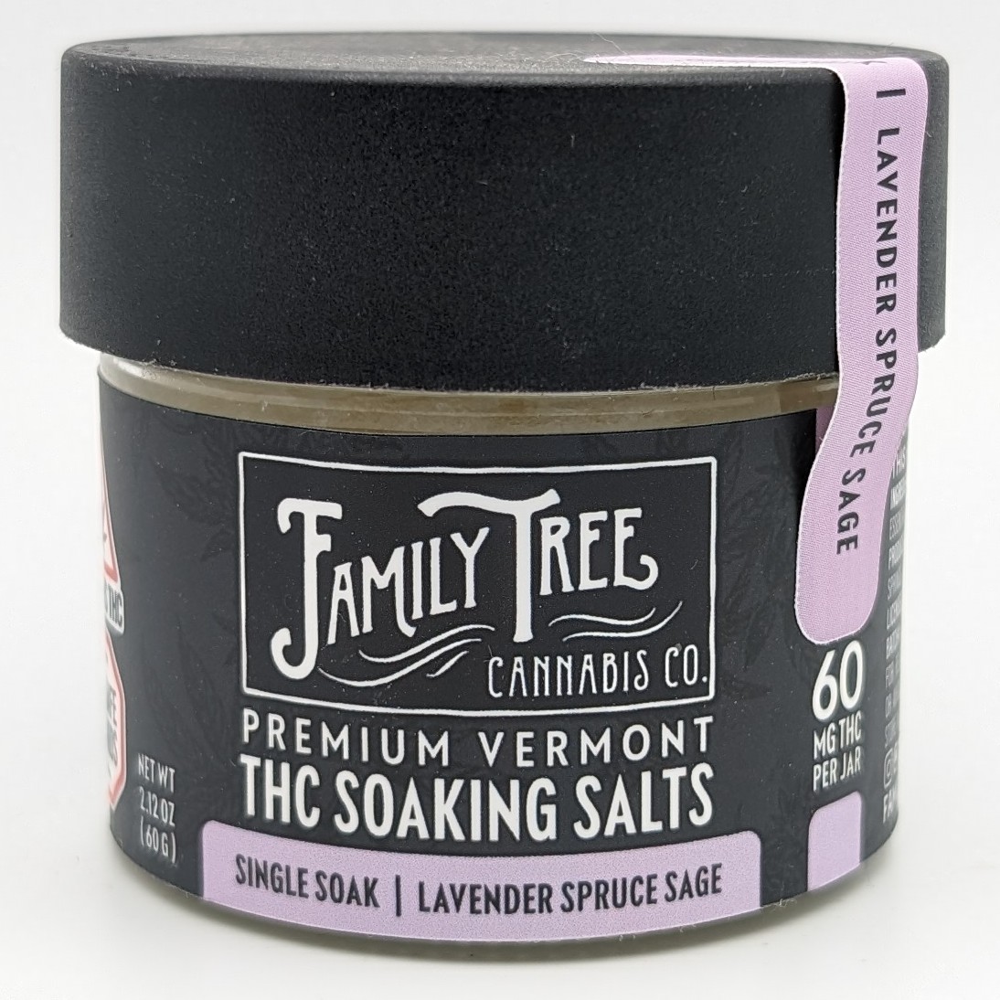 Photograph of Product: Soaking Salts Lavender/Spruce/Sage 60mg