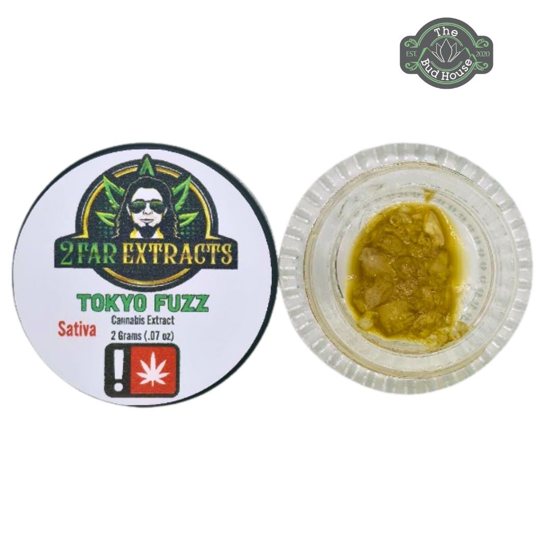 Photograph of product: 2 Far Extracts 2g TOKYO FUZZ Rocks & Sauce