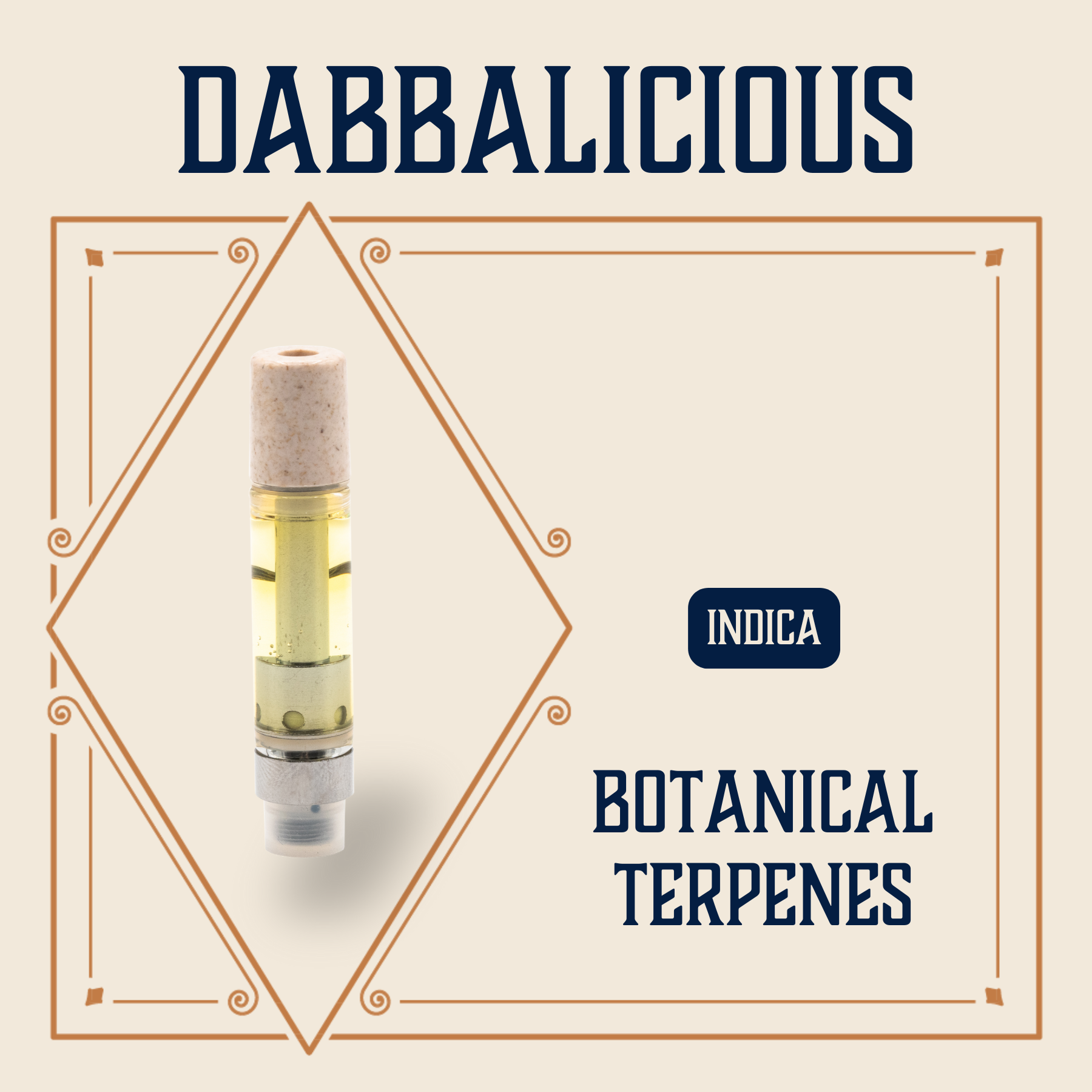 Photograph of product: Dabbalicious Botanical Cartridge | 1g