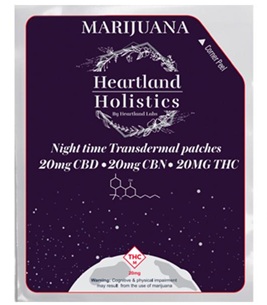 Photograph of product: Night Time Transdermal Patch | 25mg