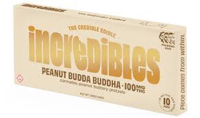 Photograph of product: Incredibles | 100mg Milk Chocolate | Peanut Budda Buddha