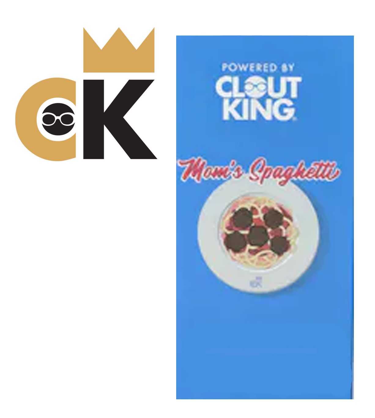 Photograph of product: AU Clout King: Mom's Spaghetti (H) Live au chocolat Rosin Disposable