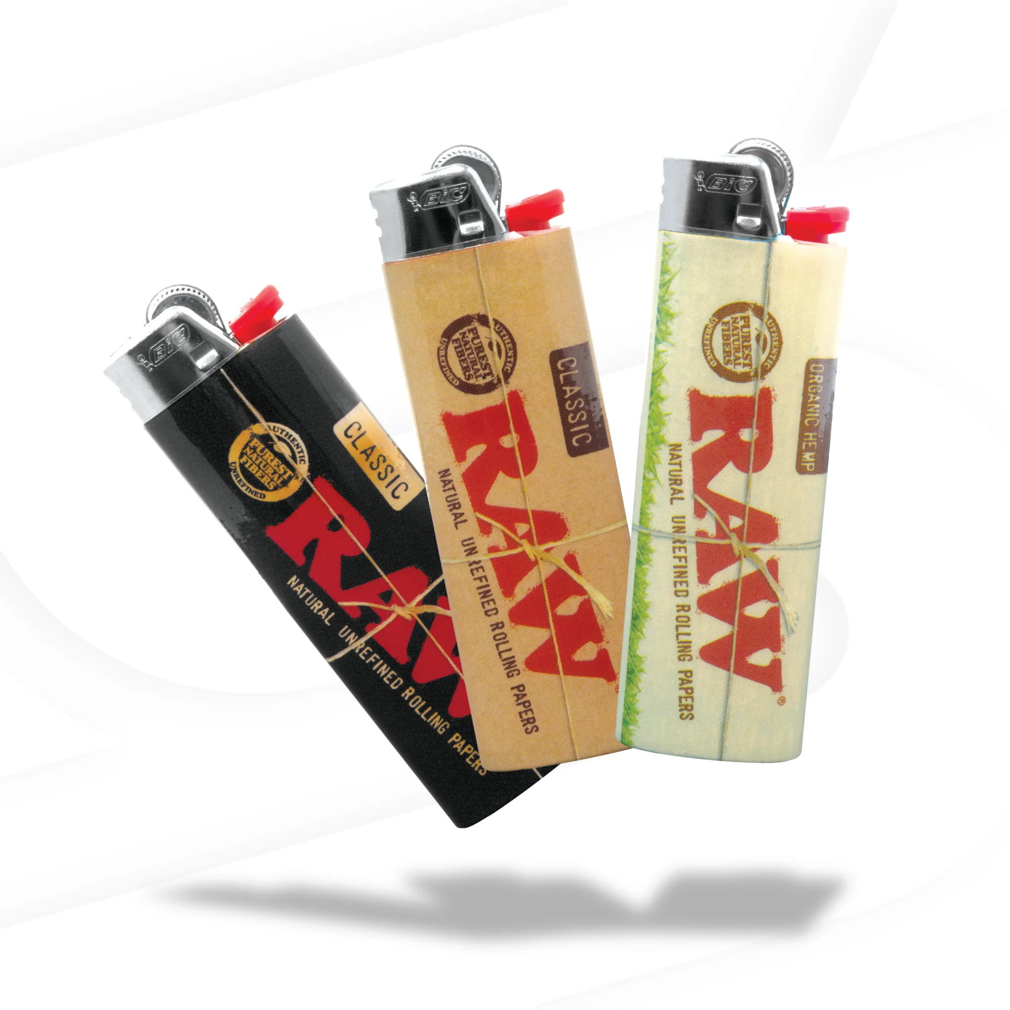 Photograph of product: Raw x Bic Lighter