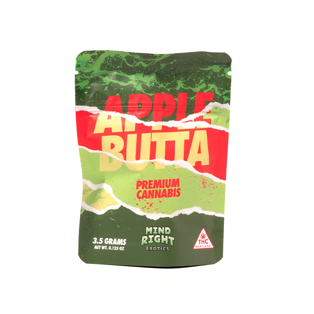 Photograph of product: Apple Butta 3.5g - Mind Right (Pre-Pack)