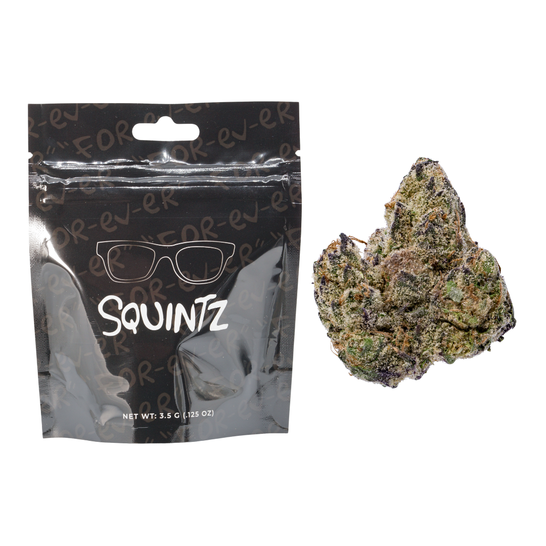 Photograph of product: Squintz - Platinum Kush Breath (3.5g)
