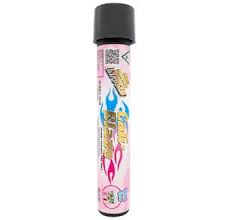Photograph of product: Cali-Blaze Liquid Diamond Infused Bubble Gum Infused Pre-Roll