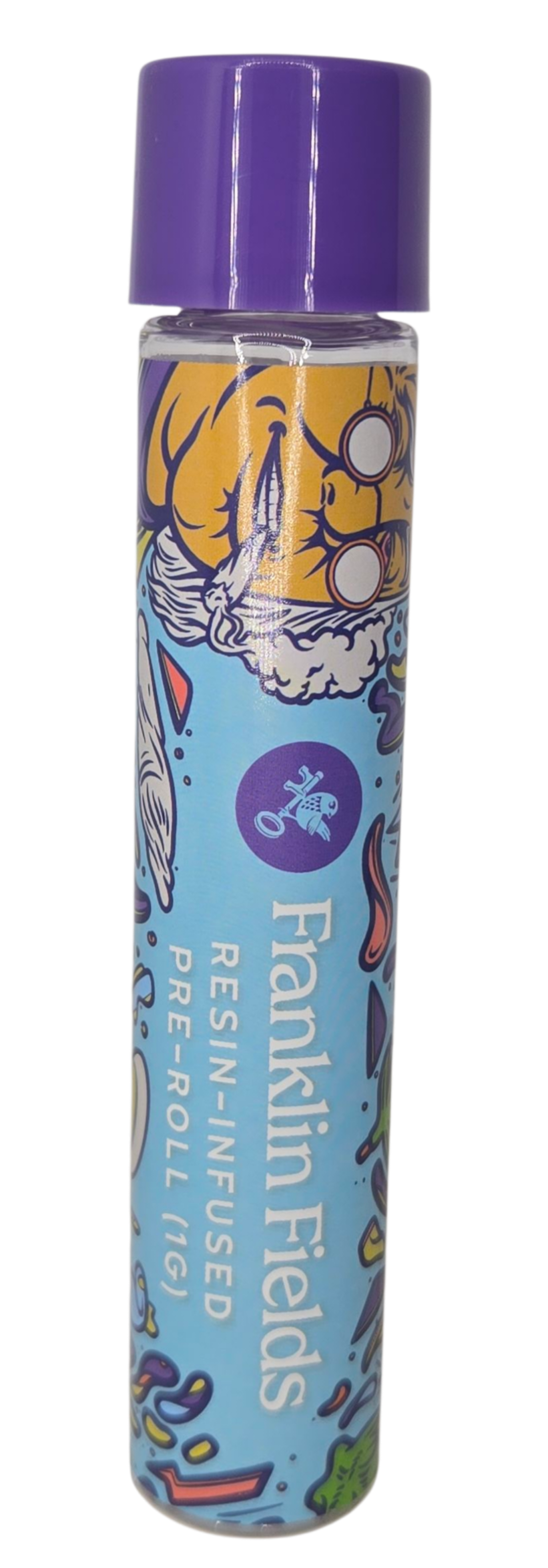 Photograph of product: Peaches And Creme Pie | 1g Resin Infused Pre Roll