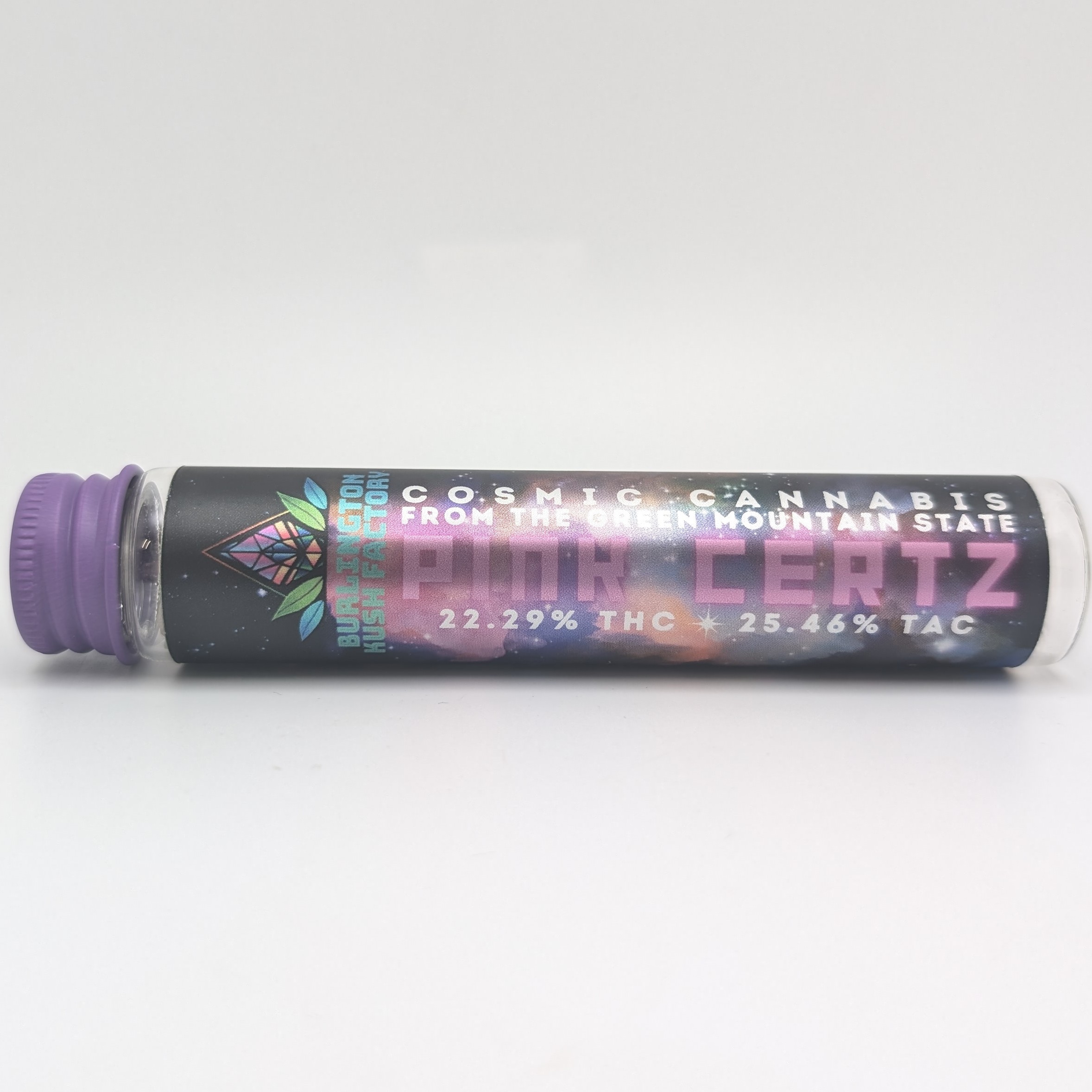 Photograph of product: Pink Certz 1g Pre Roll