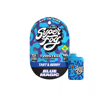 Photograph of product: TWISTED Jefe- MFUSED -Blue Magic -2pk Disposable