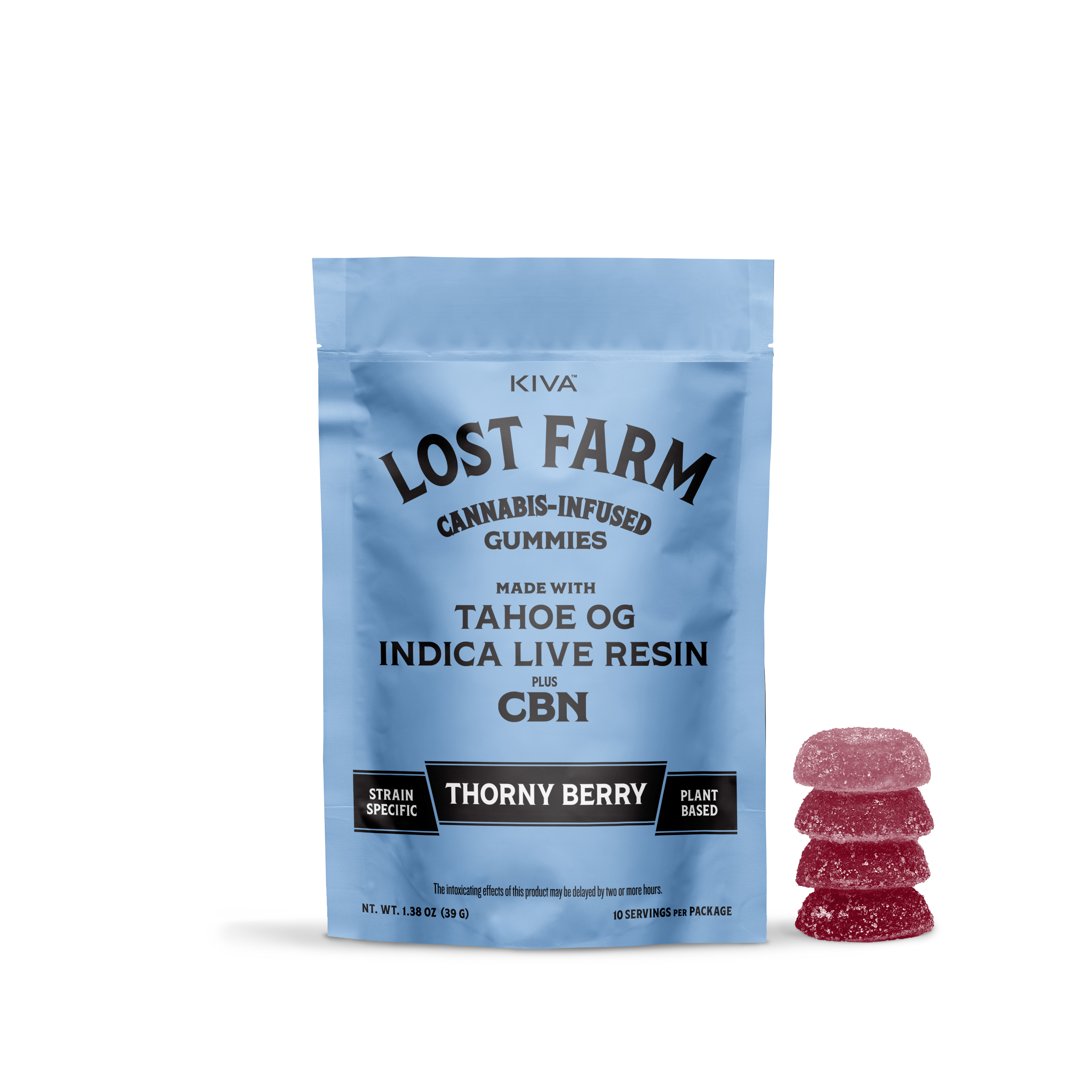 Photograph of product: Thorny Berry | Live Resin Soft Lozenges [10pk x 10mg]