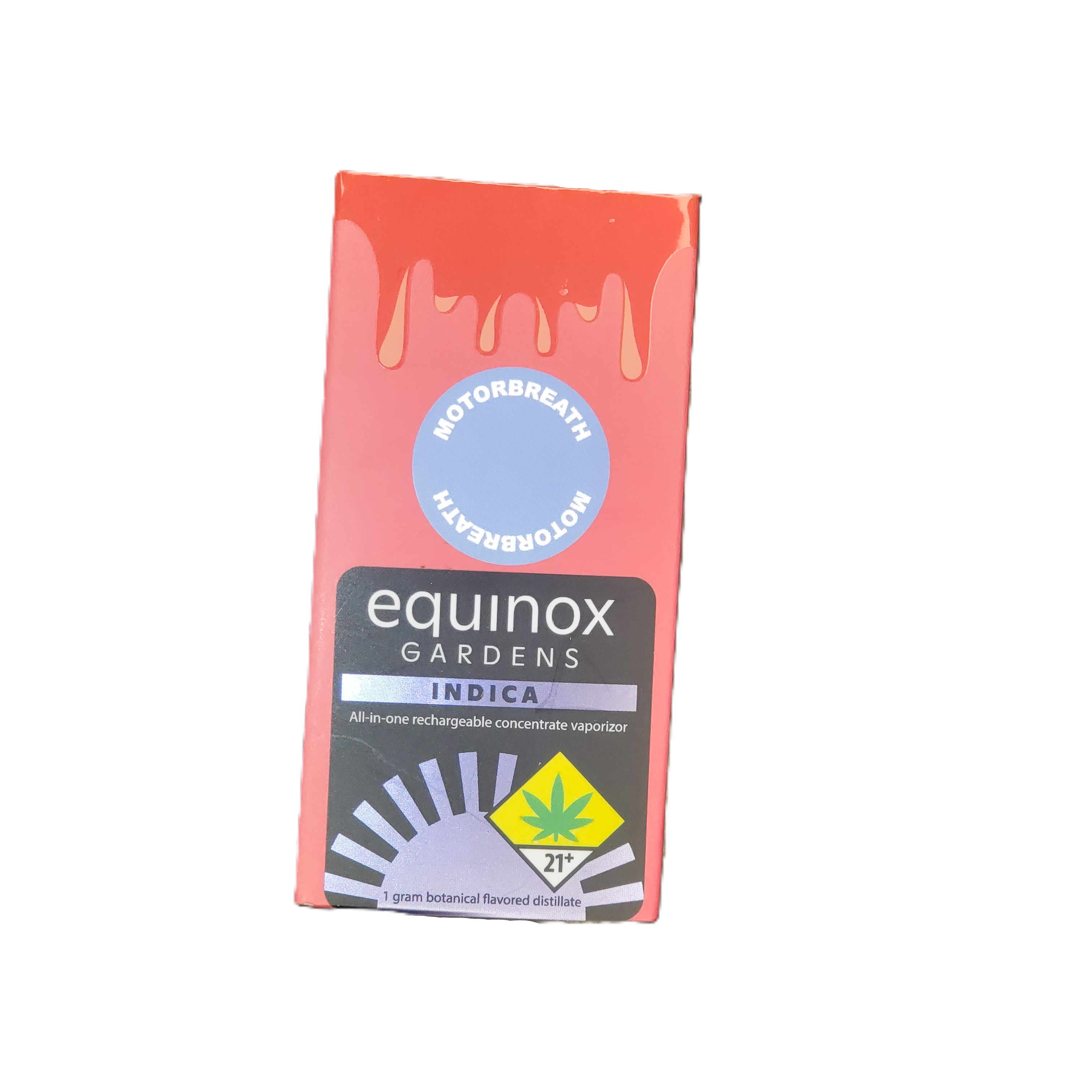 Photograph of product: Equinox VAPE Motorbreath Disp 1g