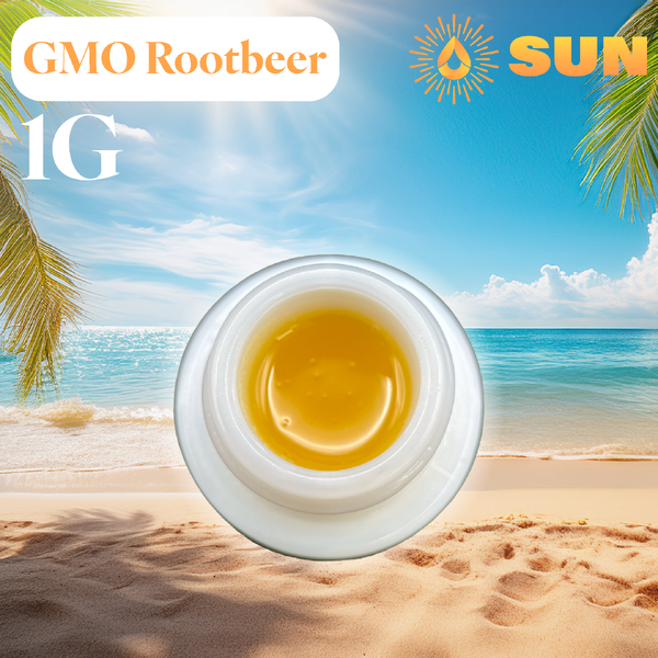 Photograph of product: SUN | GMO Root Beer | Cured Resin Badder | 1.0g
