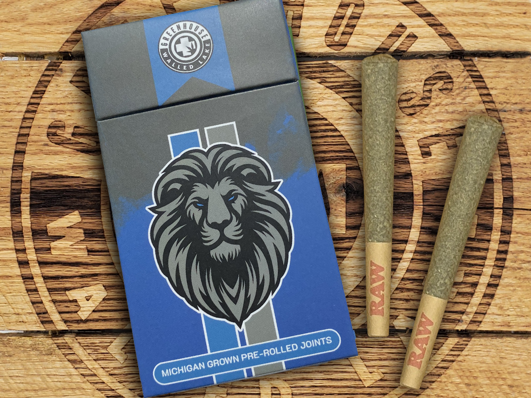Photograph of product: Green Mitten | Kosher Kush | 0.7g Pre Roll 10 Pack