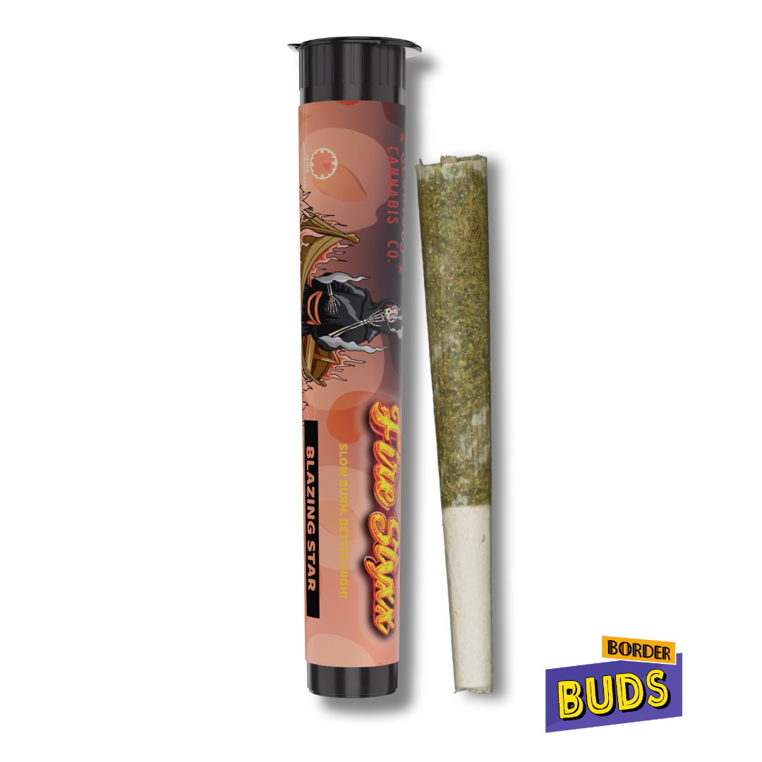 Photograph of product: Blazing Star | Fire Styxx | 1g | Infused Pre-Roll