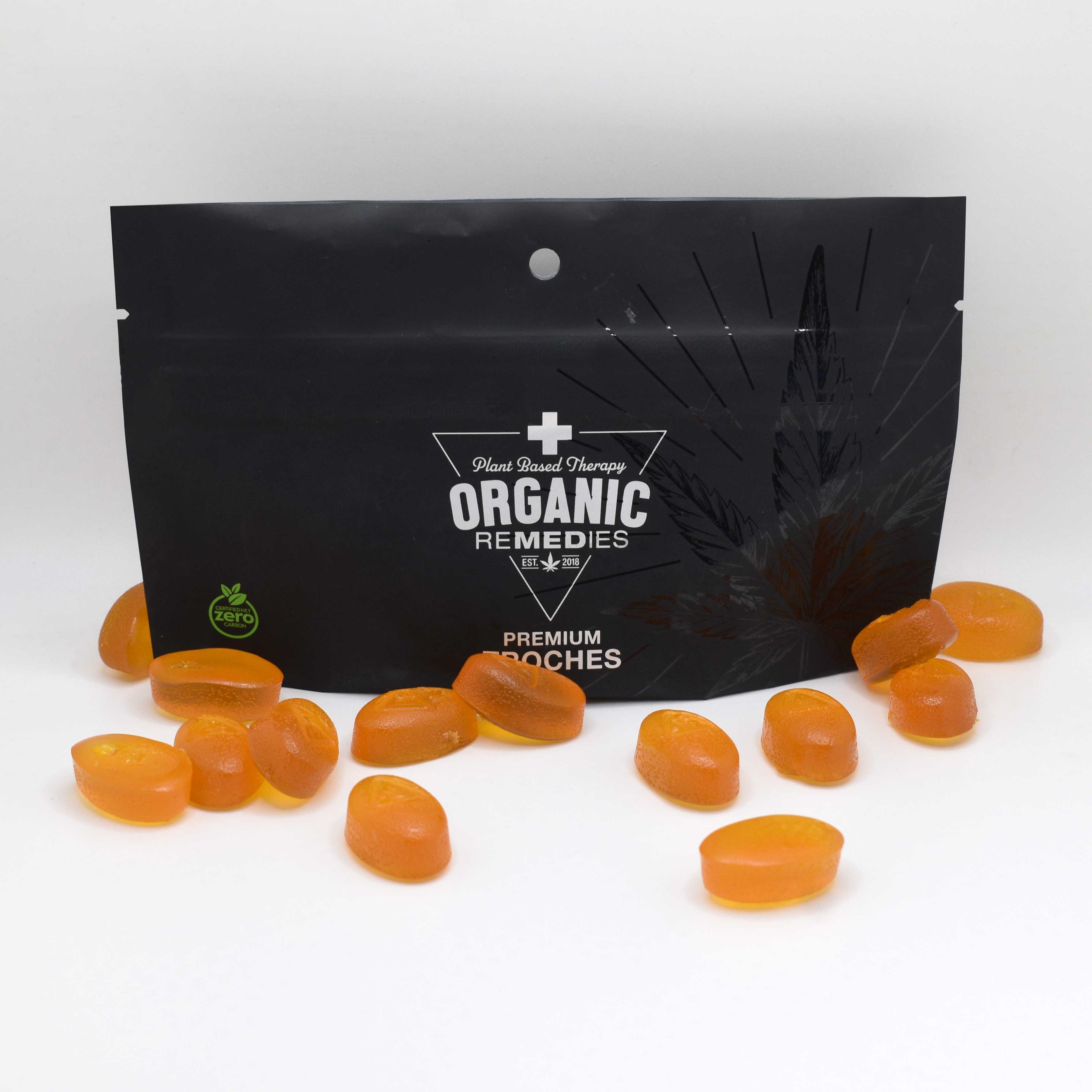 Photograph of product: Organic Remedies Chesapeake Mango Chews | 10mg (10ct)
