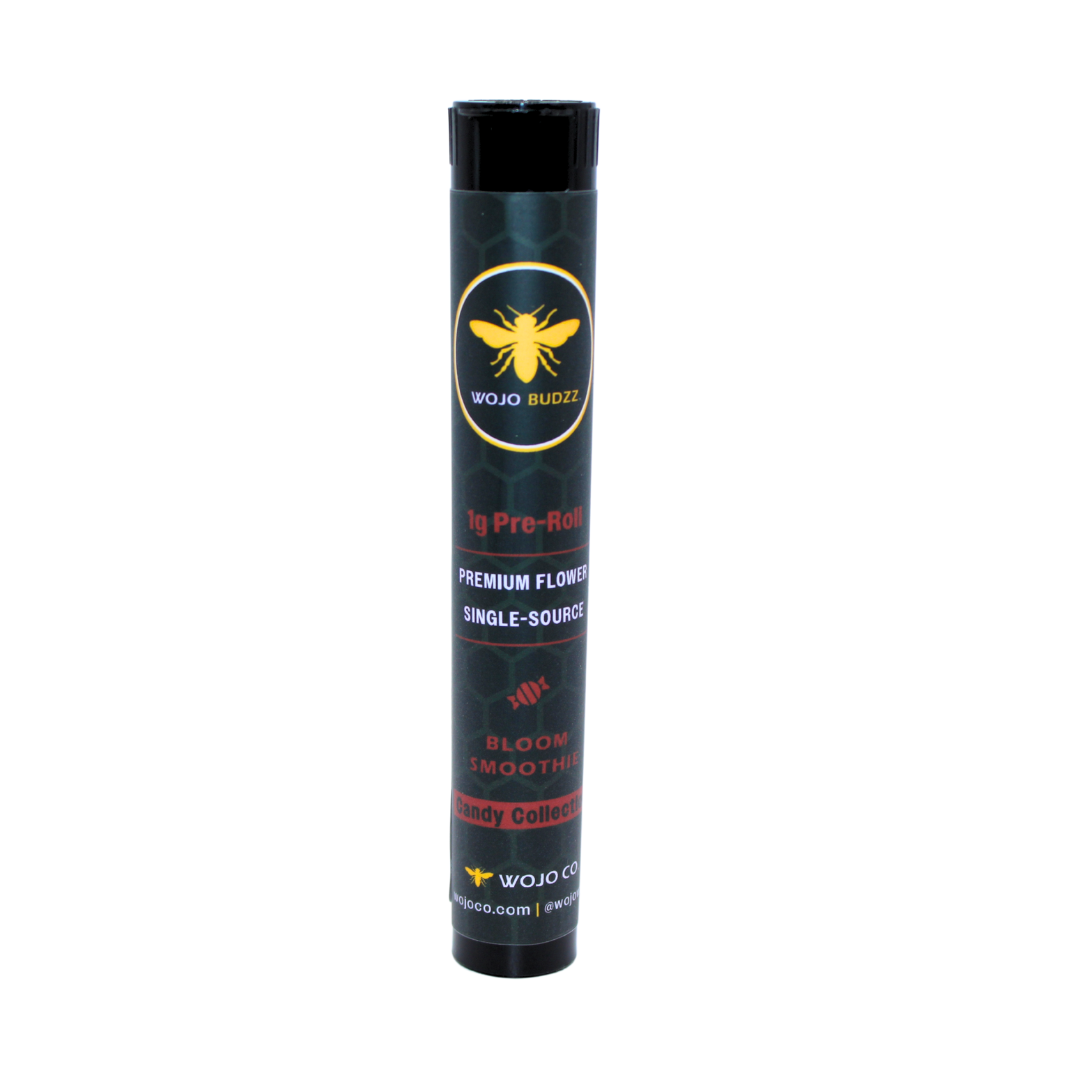 Photograph of product: WOJO CO - 1g Premium Pre-Roll - Bloom Smoothie