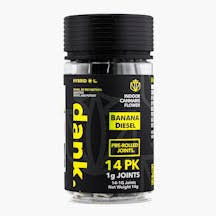 Photograph of product: Dank | Banana Diesel | 14ct | 14g (1per)