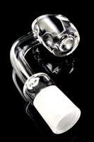 Photograph of product: 14.5mm Female Domeless Quartz Banger Nail (4mm Thickness)