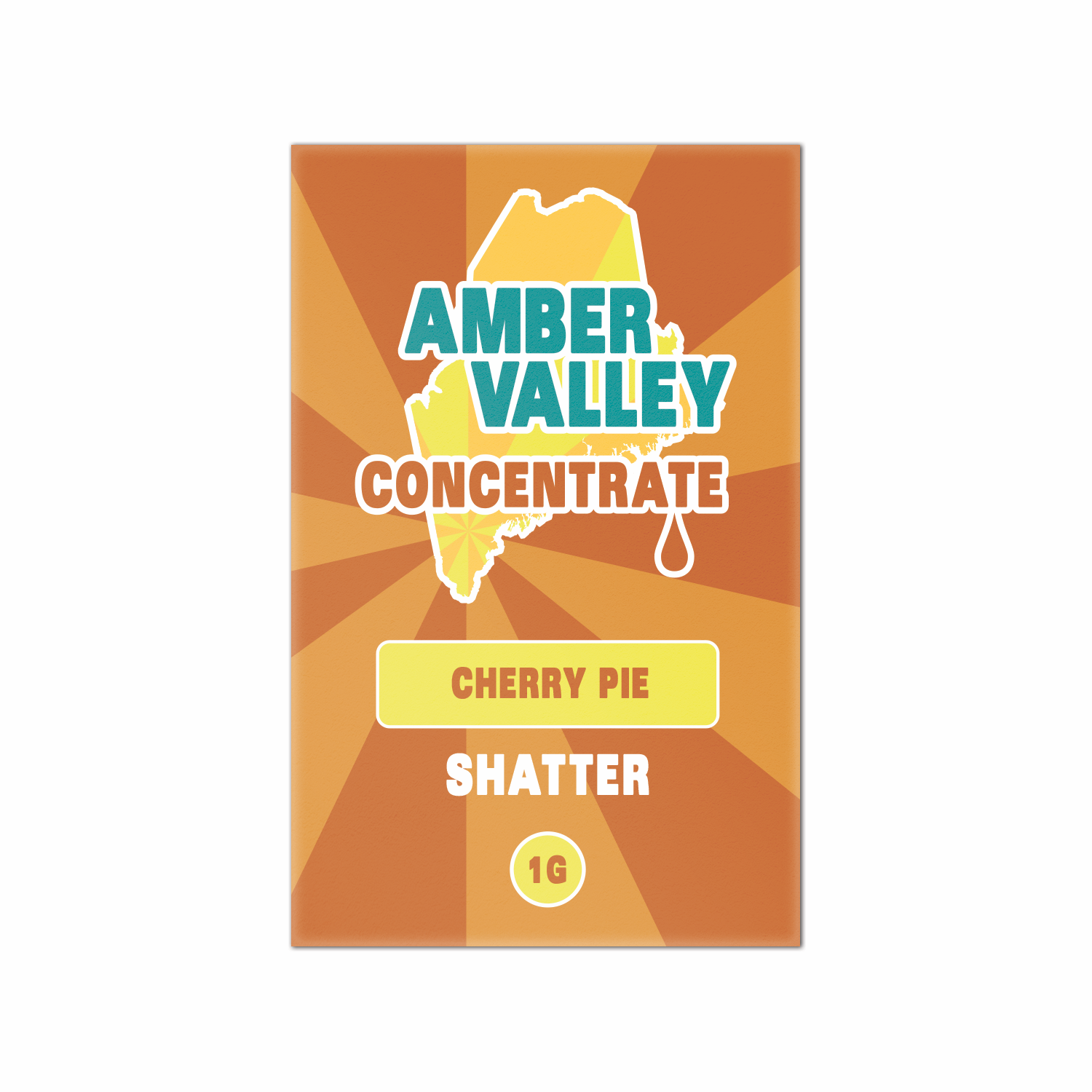 Photograph of product: Amber Valley Shatter - Cherry Pie (I)