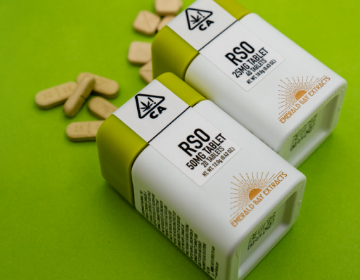 Photograph of product: GOV'T OASIS 25MG RSO TABLET 40 PACK