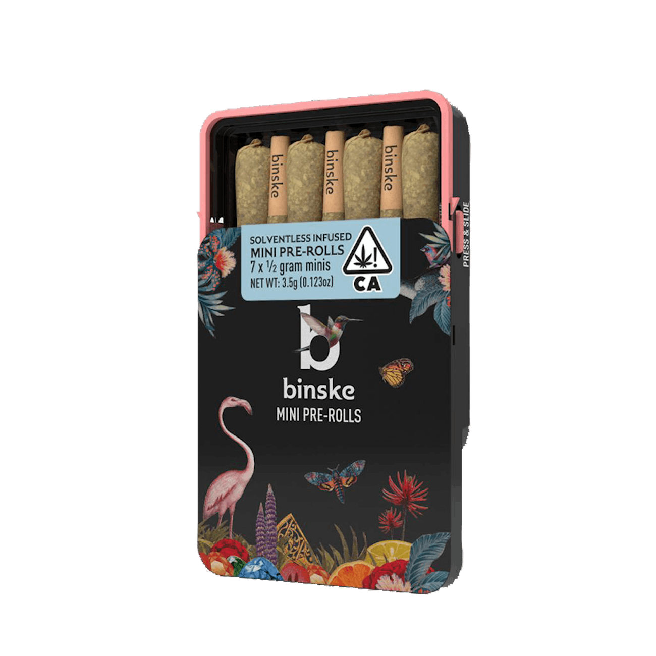 Photograph of product: BINSKE Joint 3.5g: Tangerine Twist 7pk