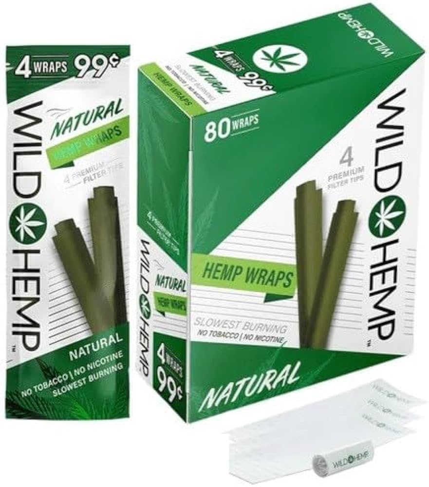 Photograph of product: Wild Hemp Natural Wraps