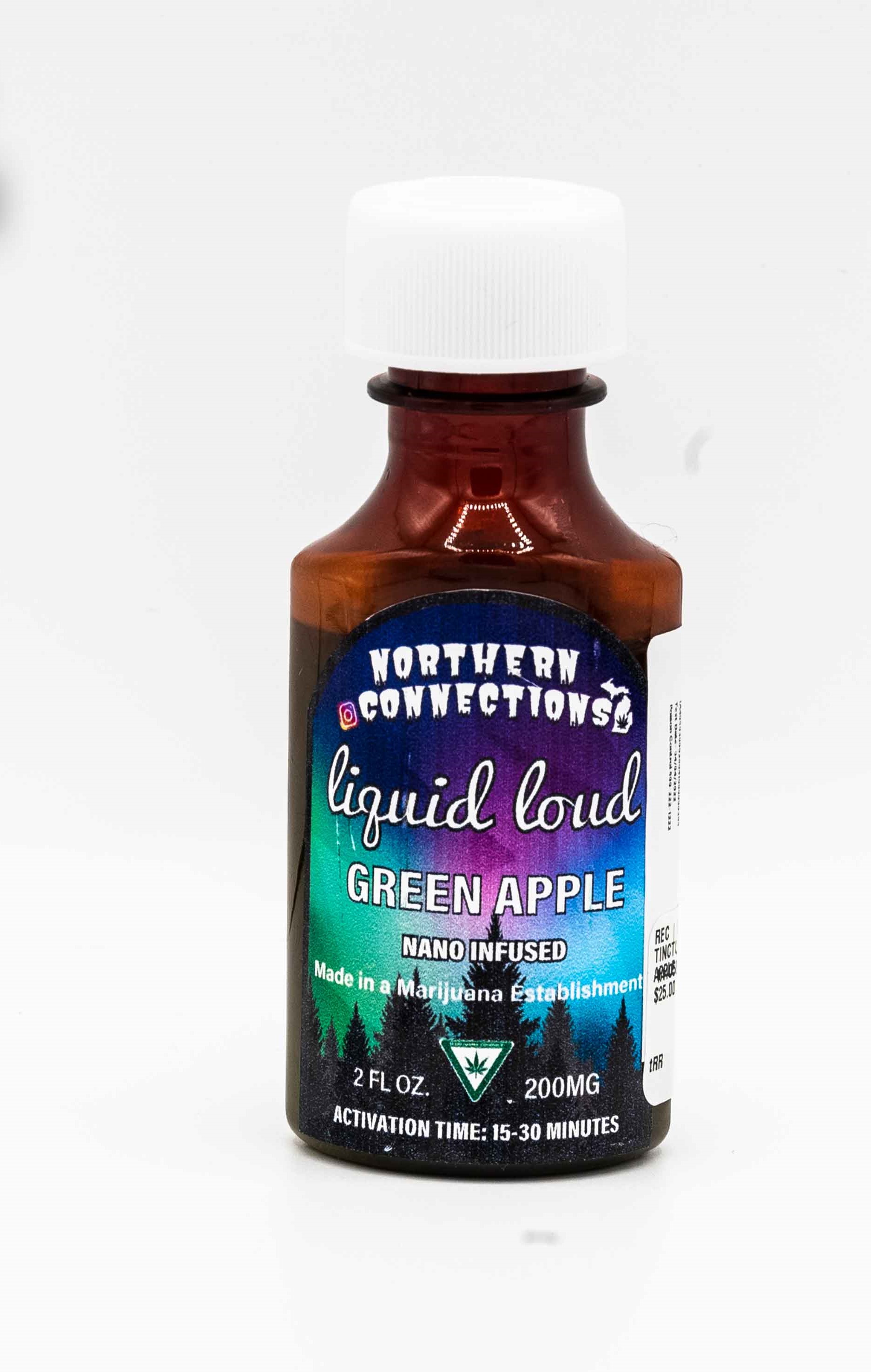 Photograph of product: Liquid Loud | Green Apple | TH-oui Syrup, 200mg