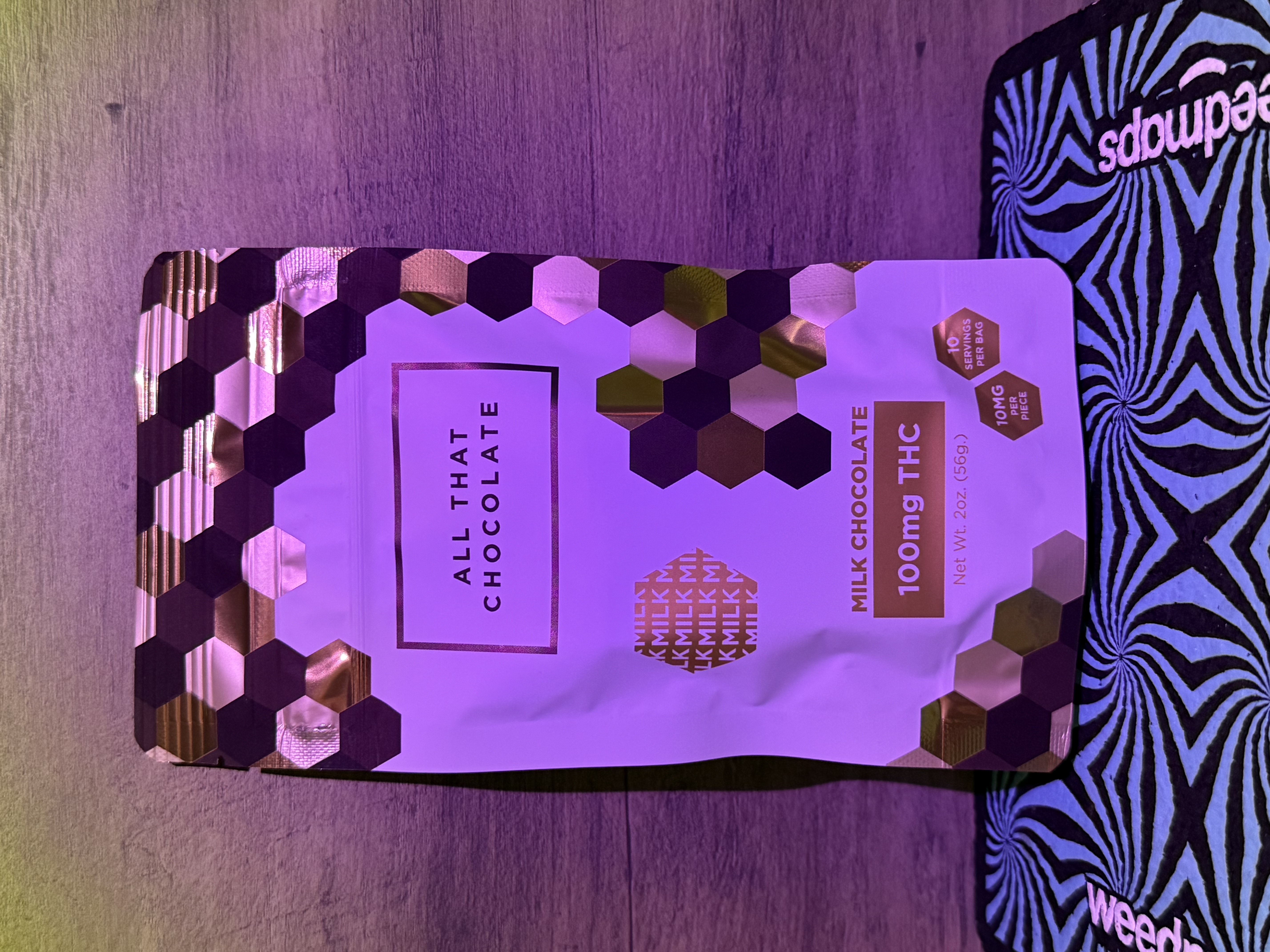 Photograph of product: All That Chocolate 100mg Milk Bar