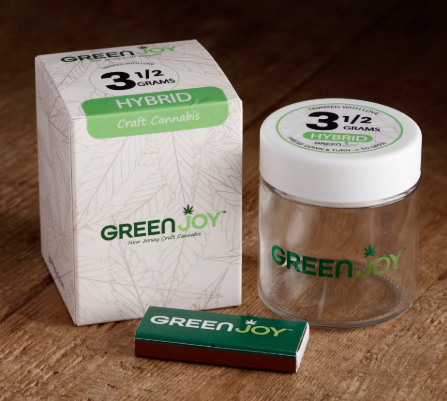 Photograph of product: GREEN JOY NJ - Jet Fuel [H/S] - 3.5g