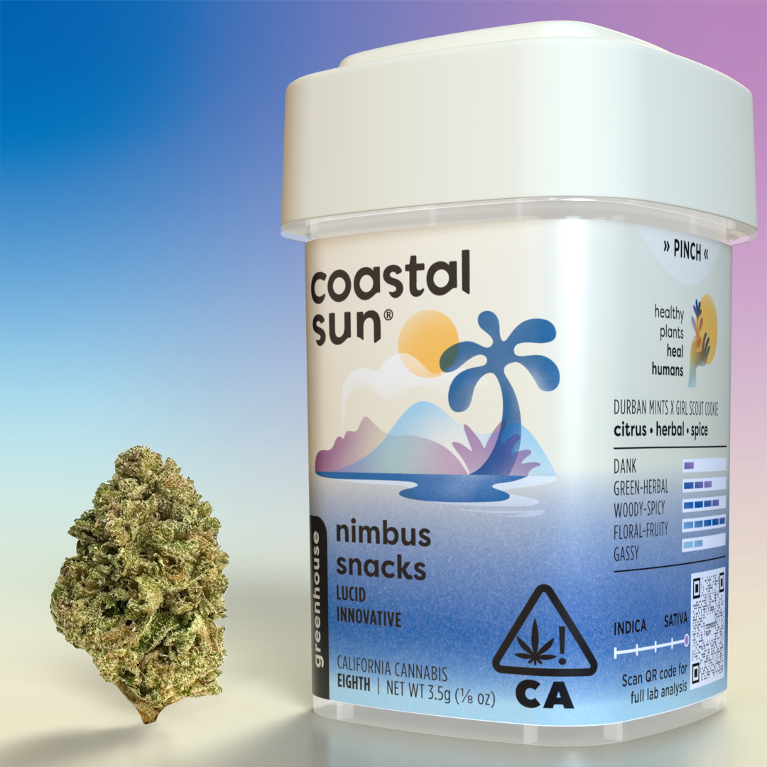 Photograph of product: Coastal Sun | Nimbus Snacks - 3.5g