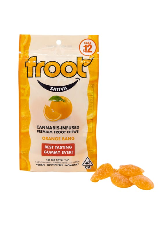 Photograph of product: Froot Gummies Watermelon 100mg 10pk