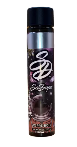 Photograph of product: So Dope | Trop Cherry | Pre-Roll | 1g