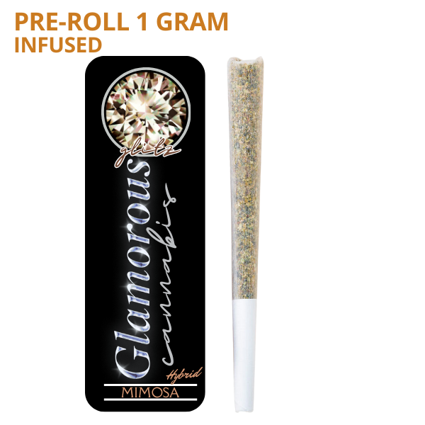 Photograph of product: Glitz Glamorous | Mimosa | Infused Pre-Roll | 1g