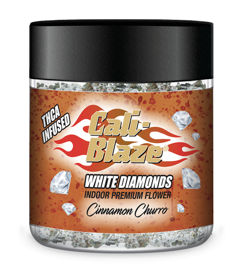 Photograph of Product: Cali Blaze - Cinnamon Churro THCa White Diamond Rocks 3.5g | 2/$50