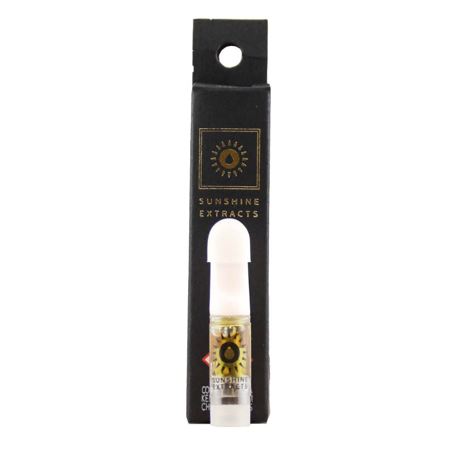 Photograph of product: Pure Guava 500mg Live Rosin Cartridge - Sunshine Extracts (R) - Cartridge
