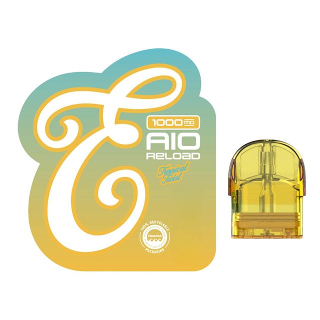 Photograph of product: Tropical Twist 1g Vape - 